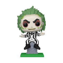 Beetlejuice POP! Plus Movies Vinyl Figure Beetlejuice w/tombstone 9 cm 0889698835626