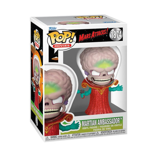 Mars Attacks POP! Movies Vinyl Figure Ambassador 9 cm 0889698835657