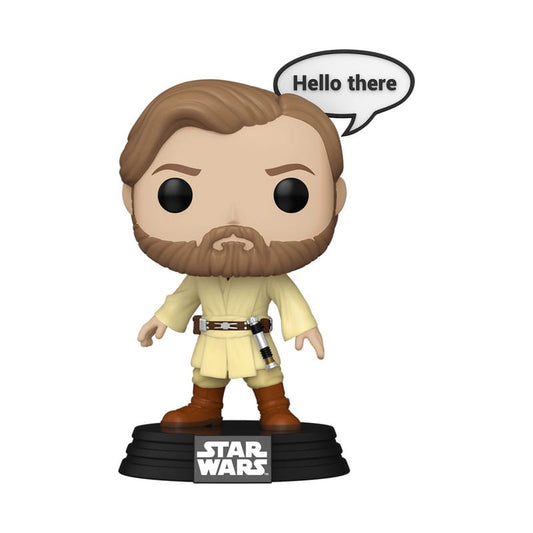 Star Wars: Sayings POP! Plus Movies Vinyl Figure Obi-Wan Kenobi 9 cm 0889698835954