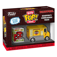 Marvel POP! Rides Vinyl Figure Deadpool w/Chimichanga Truck 2,5 cm 0889698836258