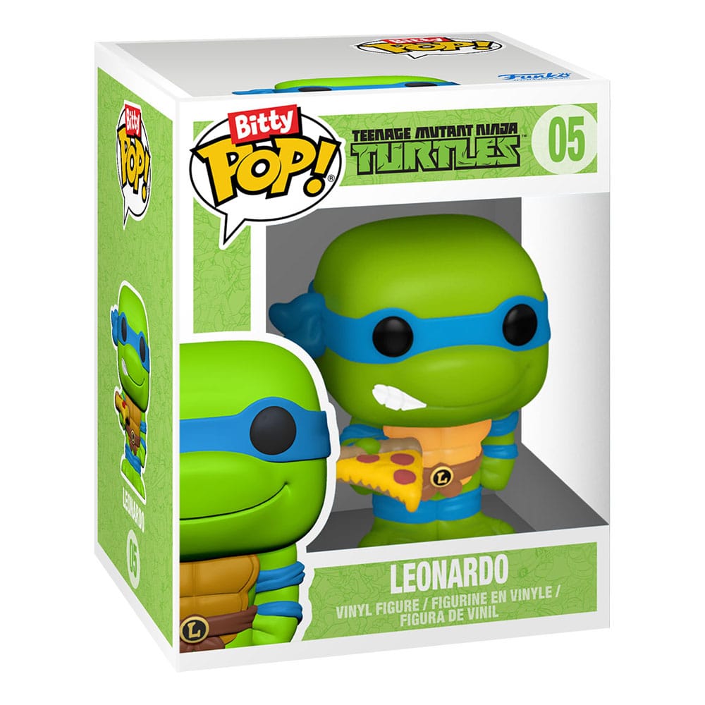 Teenage Mutant Ninja Turtles POP! Rides Vinyl Figure Leonardo w/Van 2,5 cm 0889698836265