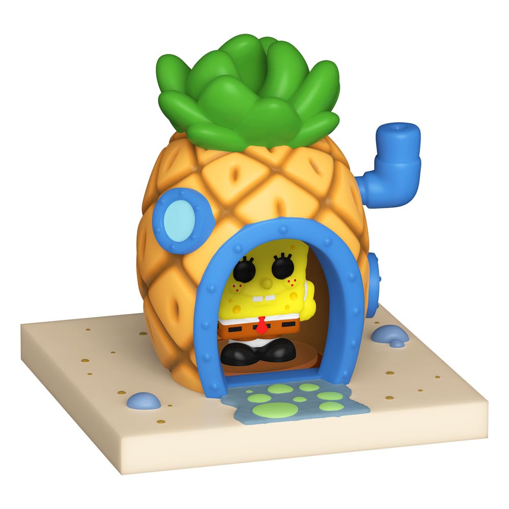 Spongebob Bitty POP! Town Vinyl Figure Spongebob at Home 0889698836388