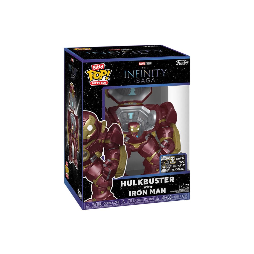 Bitty POP! Bots Figure 4-Pack Marvel- Hulkbuster 2,5 cm 0889698836456