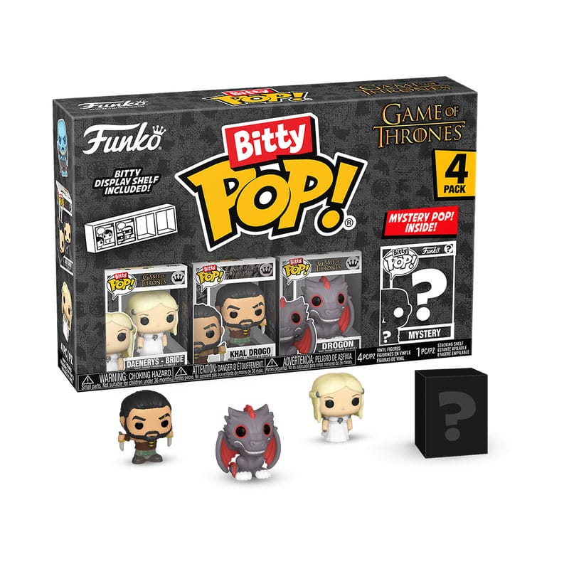 Game of Thrones Bitty POP! Vinyl Figure 4-Pack Khaleesi 2,5 cm 0889698836487