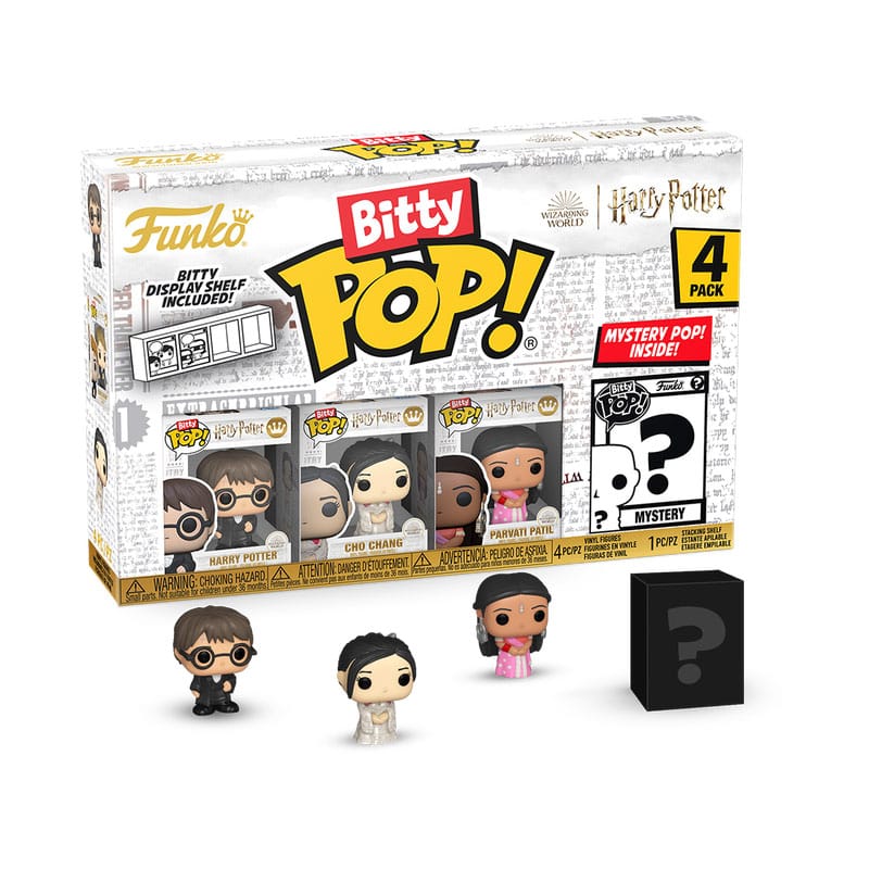 Harry Potter and the Goblet of Fire Bitty POP! Vinyl Figure 4-Pack Harry 2,5 cm 0889698836548