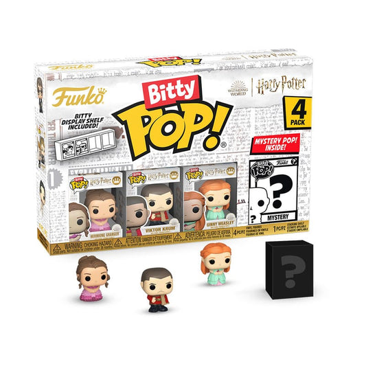 Harry Potter and the Goblet of Fire Bitty POP! Vinyl Figure 4-Pack Hermione 2,5 cm 0889698836555