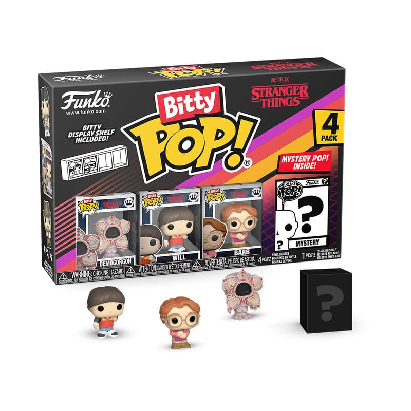 Stranger Things Bitty POP! Vinyl Figure 4-Pack Demogorgon 2,5 cm 0889698836616