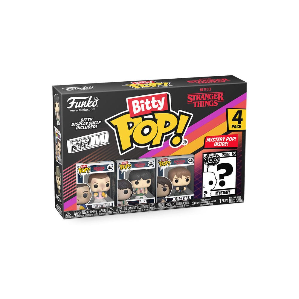 Stranger Things Bitty POP! Vinyl Figure 4-Pack Eleven 2,5 cm 0889698836630