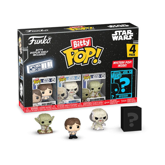 Star Wars Bitty POP! Vinyl Figure 4-Pack Han 2,5 cm 0889698836708