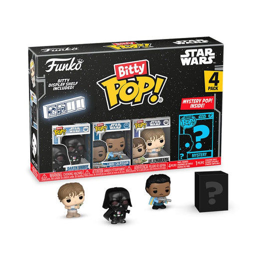 Star Wars Bitty POP! Vinyl Figure 4-Pack Vader 2,5 cm 0889698836715