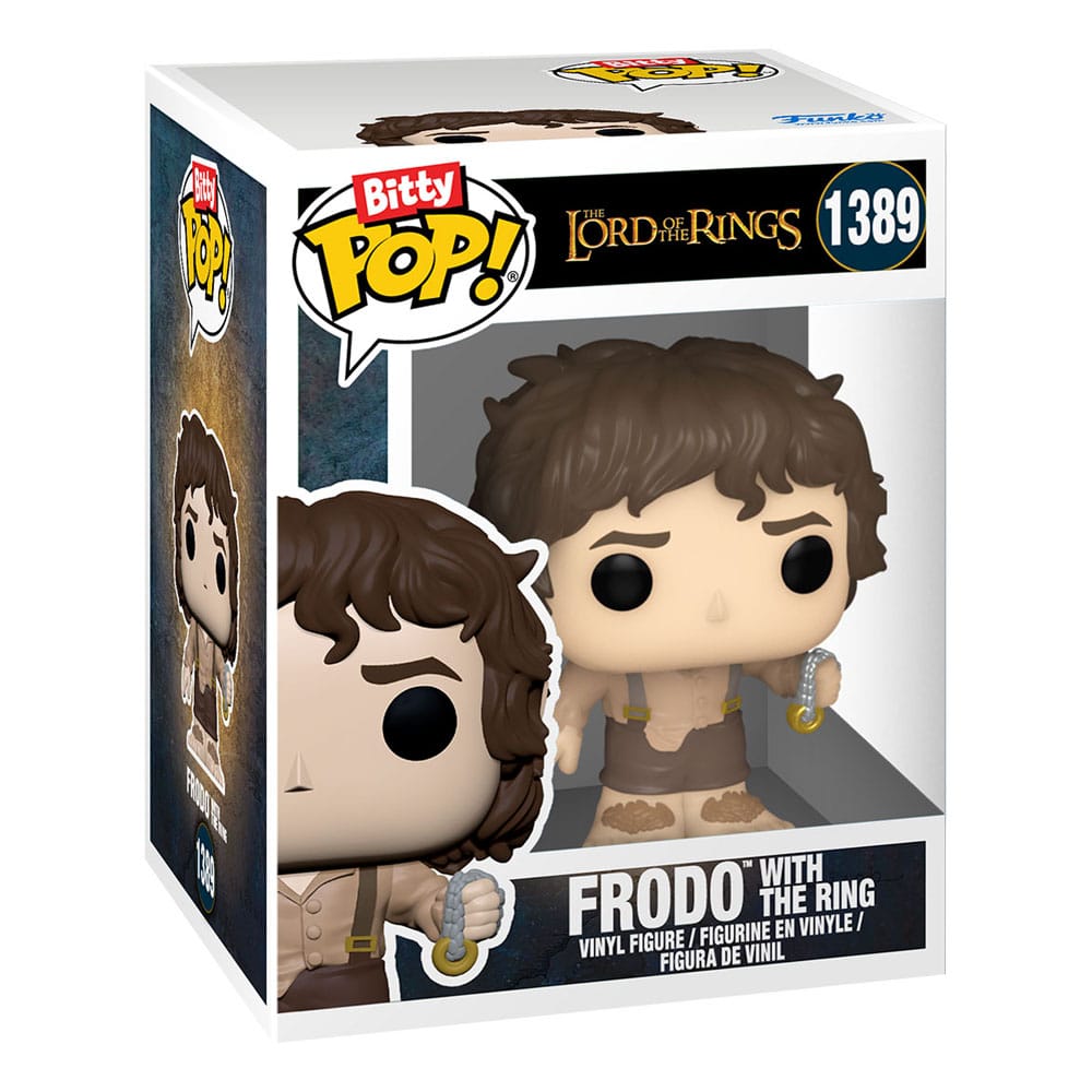 Lord of the Rings Bitty POP! Town Vinyl Figure Frodo at Shire 0889698836852