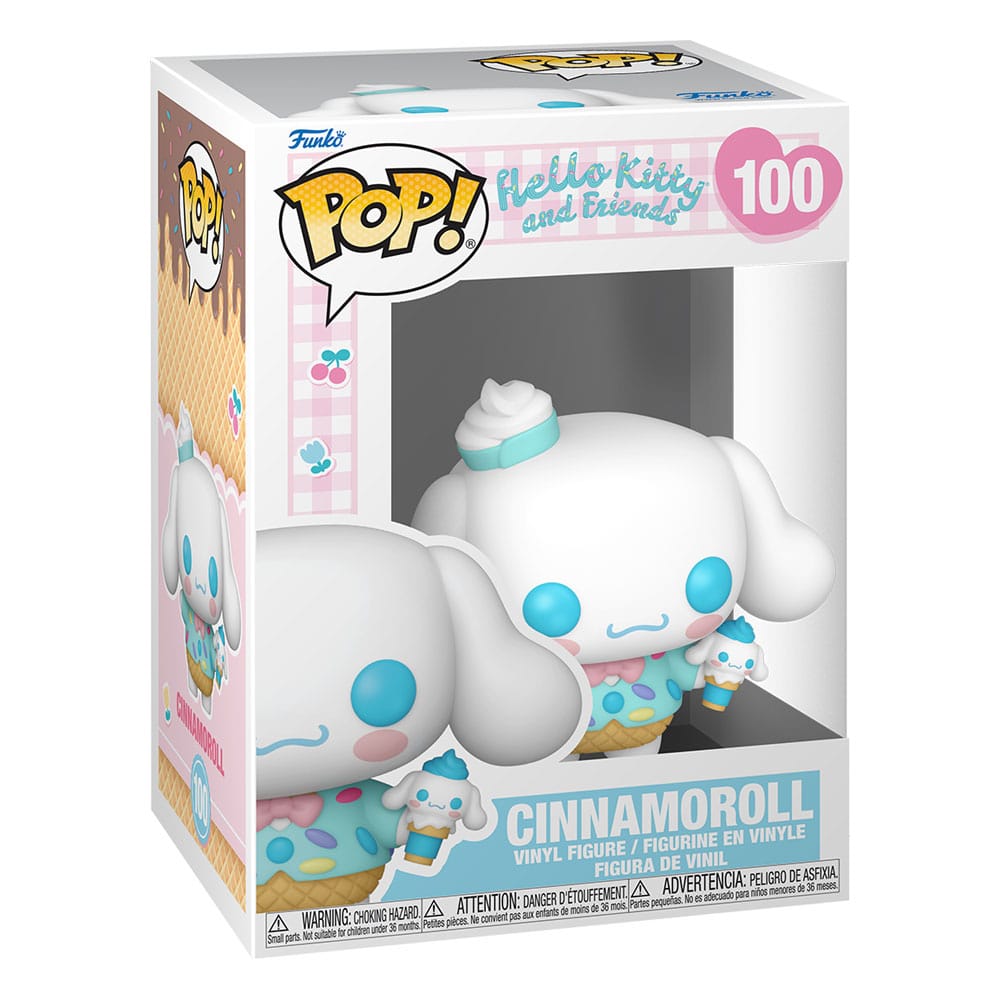 Sanrio POP! Animation Vinyl Figure Hello Kitty- Cinnamoroll (IC) 9 cm 0889698836937