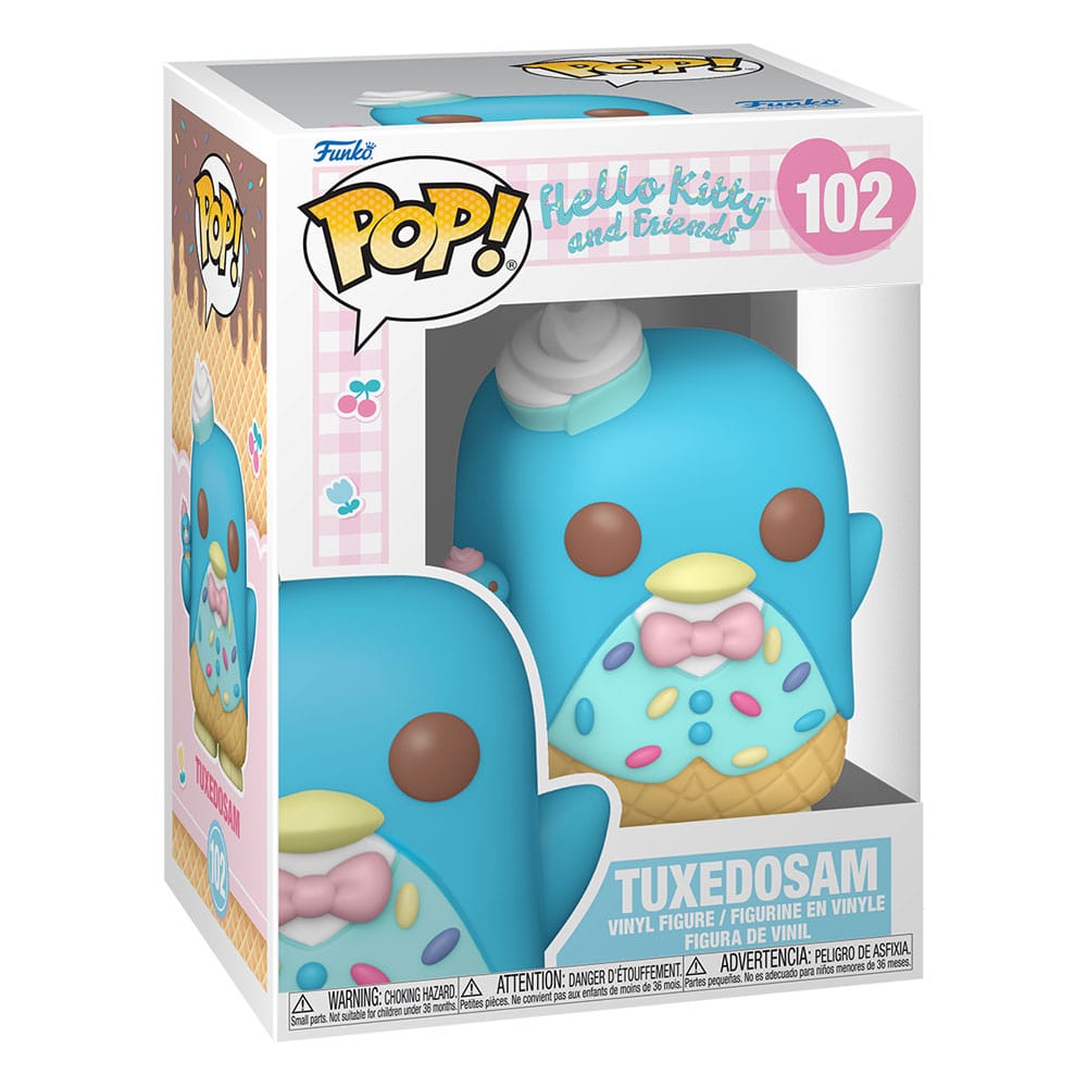 Sanrio POP! Animation Vinyl Figure Hello Kitty- TuxedoSam (IC) 9 cm 0889698836975