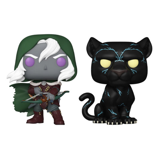 Dungeons & Dragons POP! Movies Vinyl Figures Drizzt & Guenhwyvar 2-Pack 9 cm 0889698837217