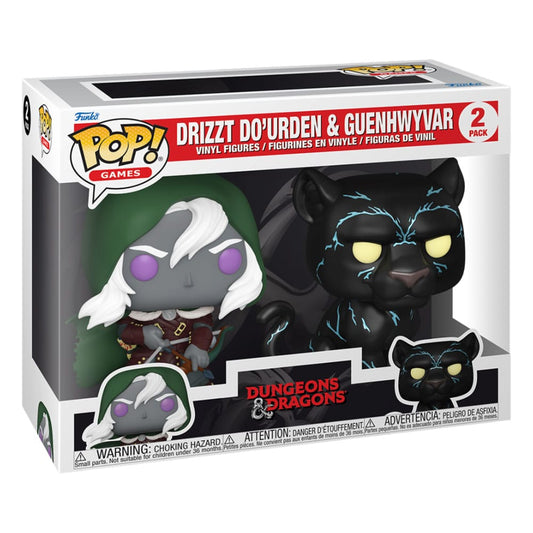 Dungeons & Dragons POP! Movies Vinyl Figures Drizzt & Guenhwyvar 2-Pack 9 cm 0889698837217