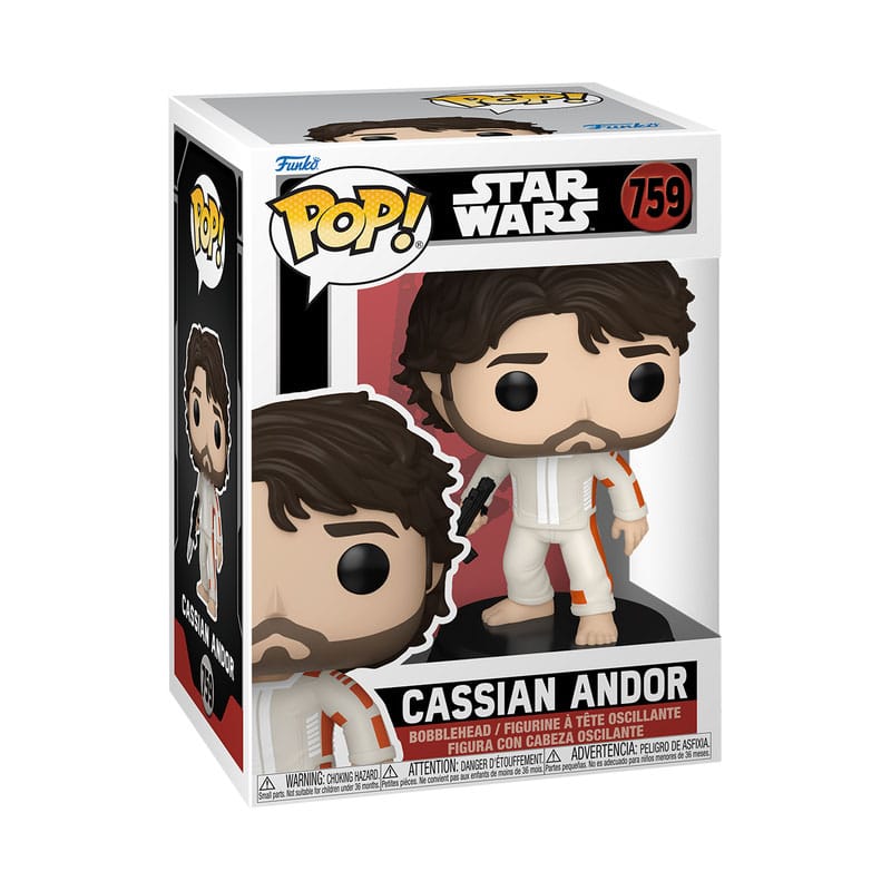 Star Wars : Andor POP! TV Vinyl Figure Cassian Andor 9 cm 0889698837682