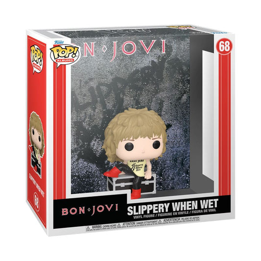 Bon Jovi POP! Albums Vinyl Figure Slippery When Wet 9 cm 0889698838252