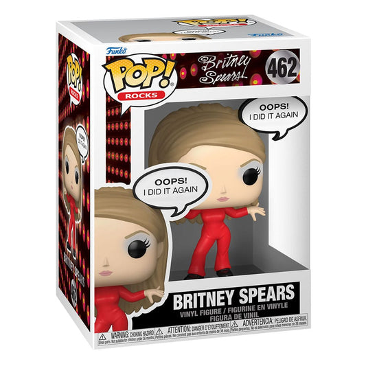 Britney Spears POP! Rocks Vinyl Figure Oops, I Did it Again 9 cm 0889698838351