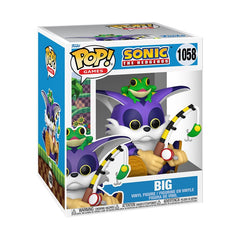 Sonic the Hedgehog Oversized POP! Vinyl Figure Big the Cat w/Froggy 15 cm 0889698838535