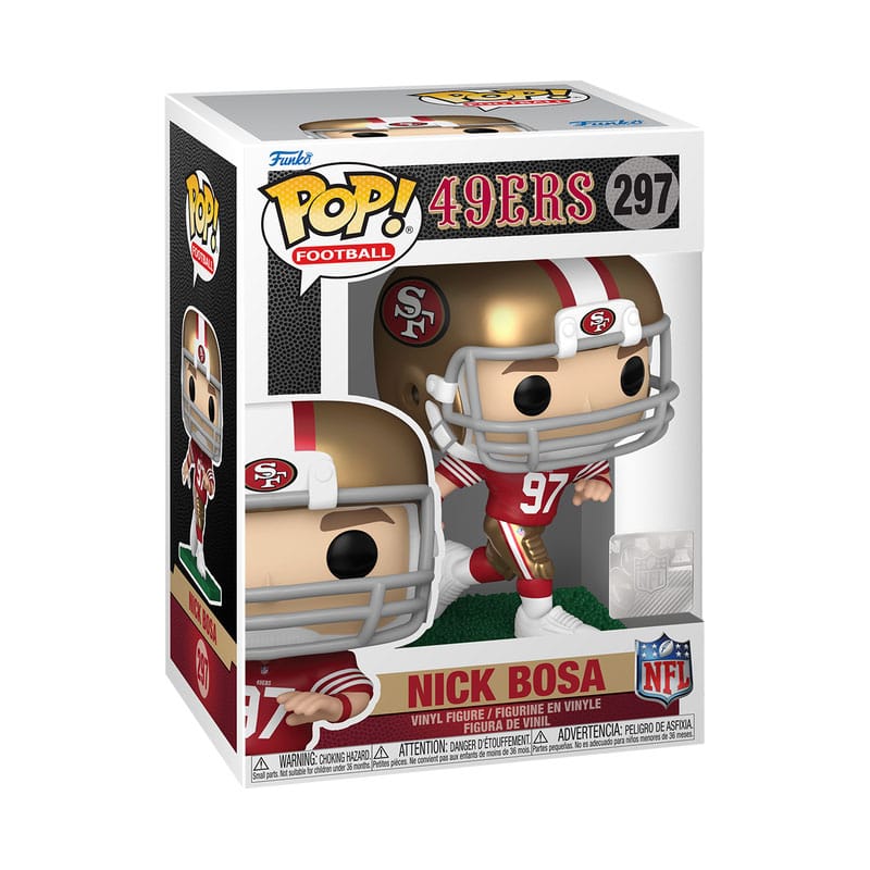 NFL: Legends POP! Sports Vinyl Figure 49ers- Nick Bosa 9 cm 0889698839099