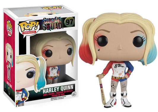 Suicide Squad POP! Heroes Vinyl Figure Harley Quinn 9 cm 0849803084011