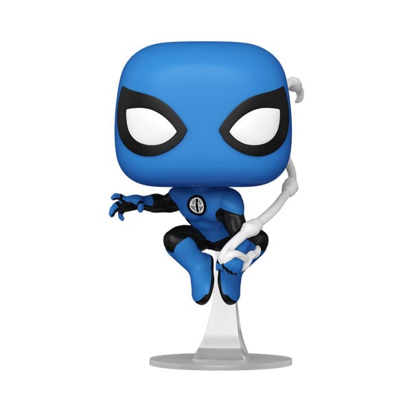 Marvel Pop! Fantastic Four Vinyl Figure Spider-Man Blue Suit Special Edition 10 cm 0889698845250