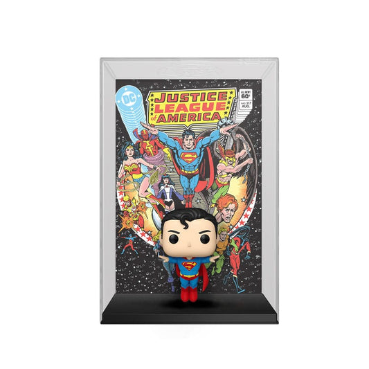 DC Comics POP! Comic Cover Vinyl Figure Justice League of America Superman 9 cm 0889698845281