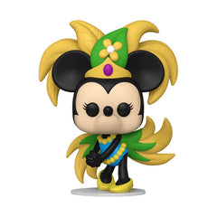 Mickey ATW POP! Disney Vinyl Figure Carnaval Minnie 9 cm 0889698846325