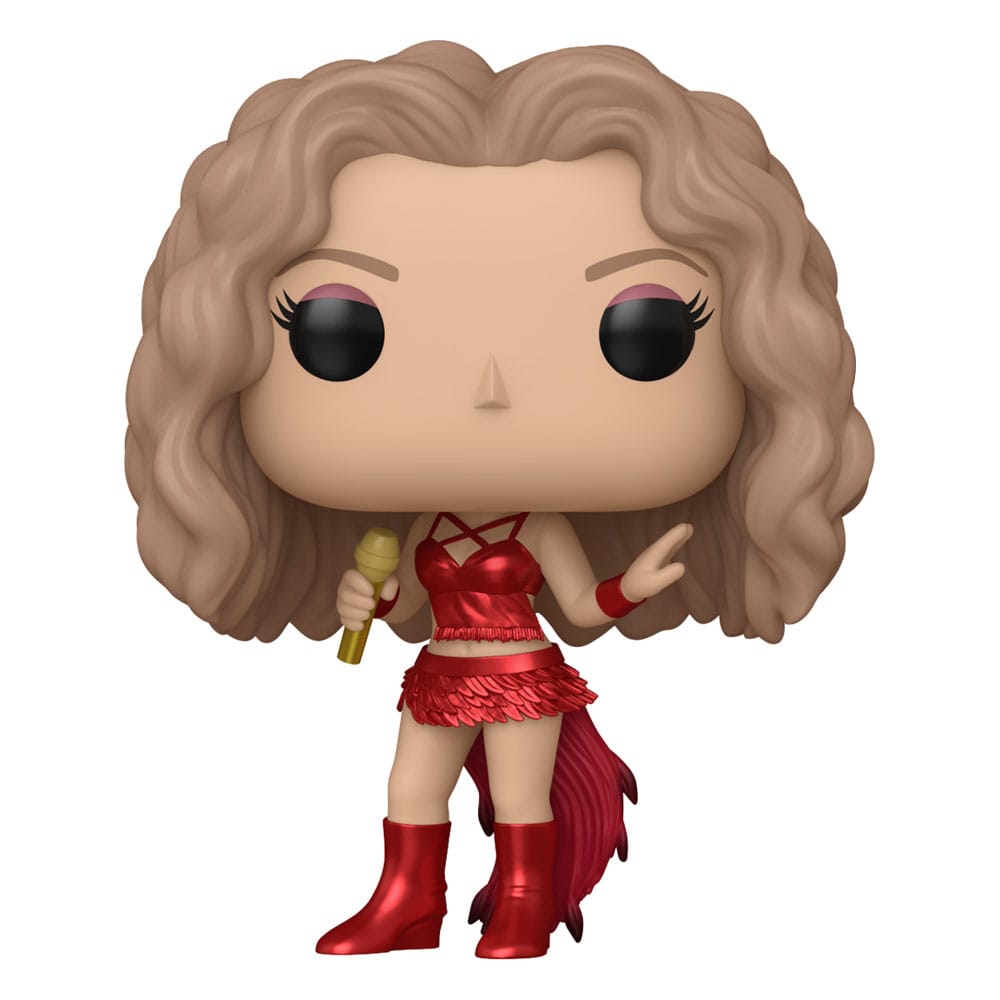 Shakira POP! Rocks Vinyl Figure Shakira(Super Bowl) (Metallic) 9 cm 0889698848251