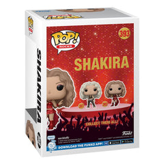 Shakira POP! Rocks Vinyl Figure Shakira(Super Bowl) (Metallic) 9 cm 0889698848251