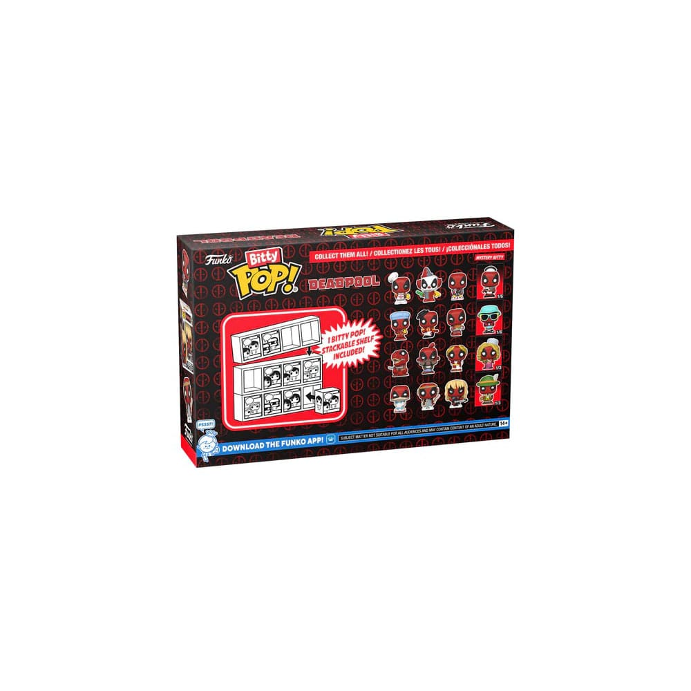 Deadpool Bitty POP! Vinyl Figure 4-Pack BBQ Master 2,5 cm 0889698849593