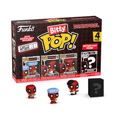 Deadpool Bitty POP! Vinyl Figure 4-Pack Bathtime 2,5 cm 0889698849609