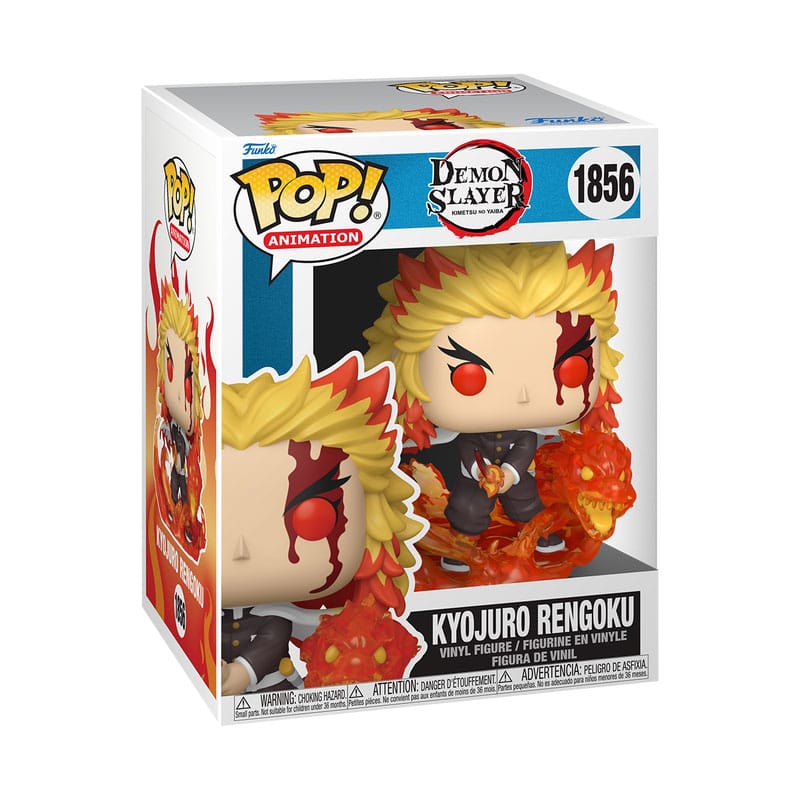 Demon Slayer: Kimetsu no Yaiba POP! Animation Vinyl Figure Kyojuro Rengoku 9th form Exclusive 9 cm 0889698850018