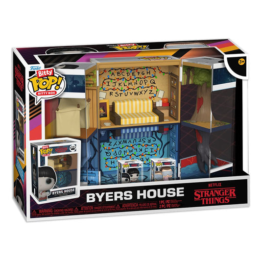 Stranger Things Bitty POP! Boxes Vinyl Figure Byers House 0889698855341