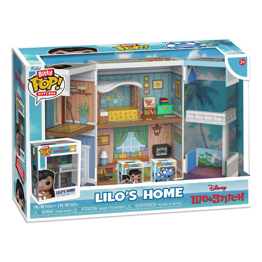 Lilo & Stitch Bitty POP! Boxes Vinyl Figure Lilo's Home 0889698855365