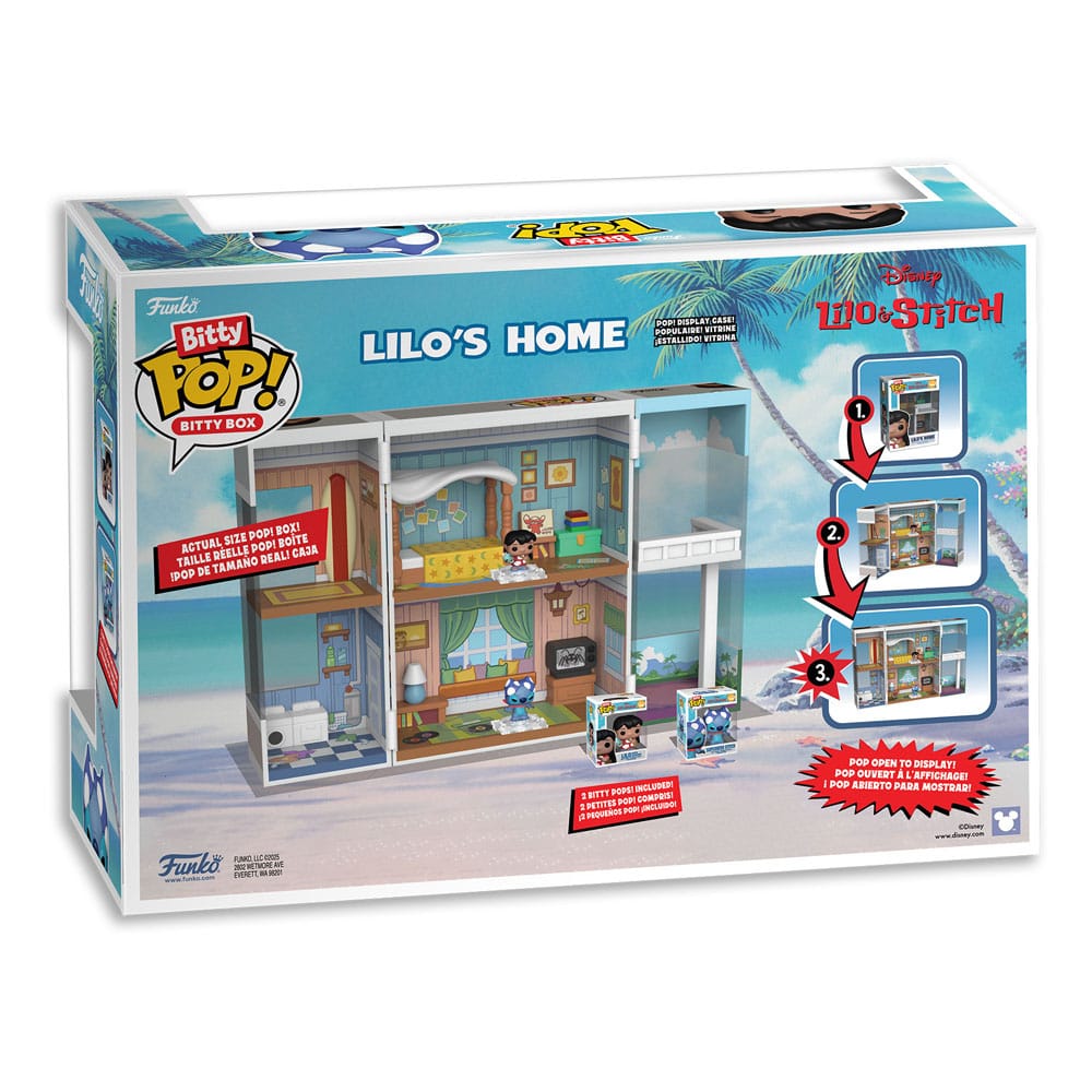 Lilo & Stitch Bitty POP! Boxes Vinyl Figure Lilo's Home 0889698855365