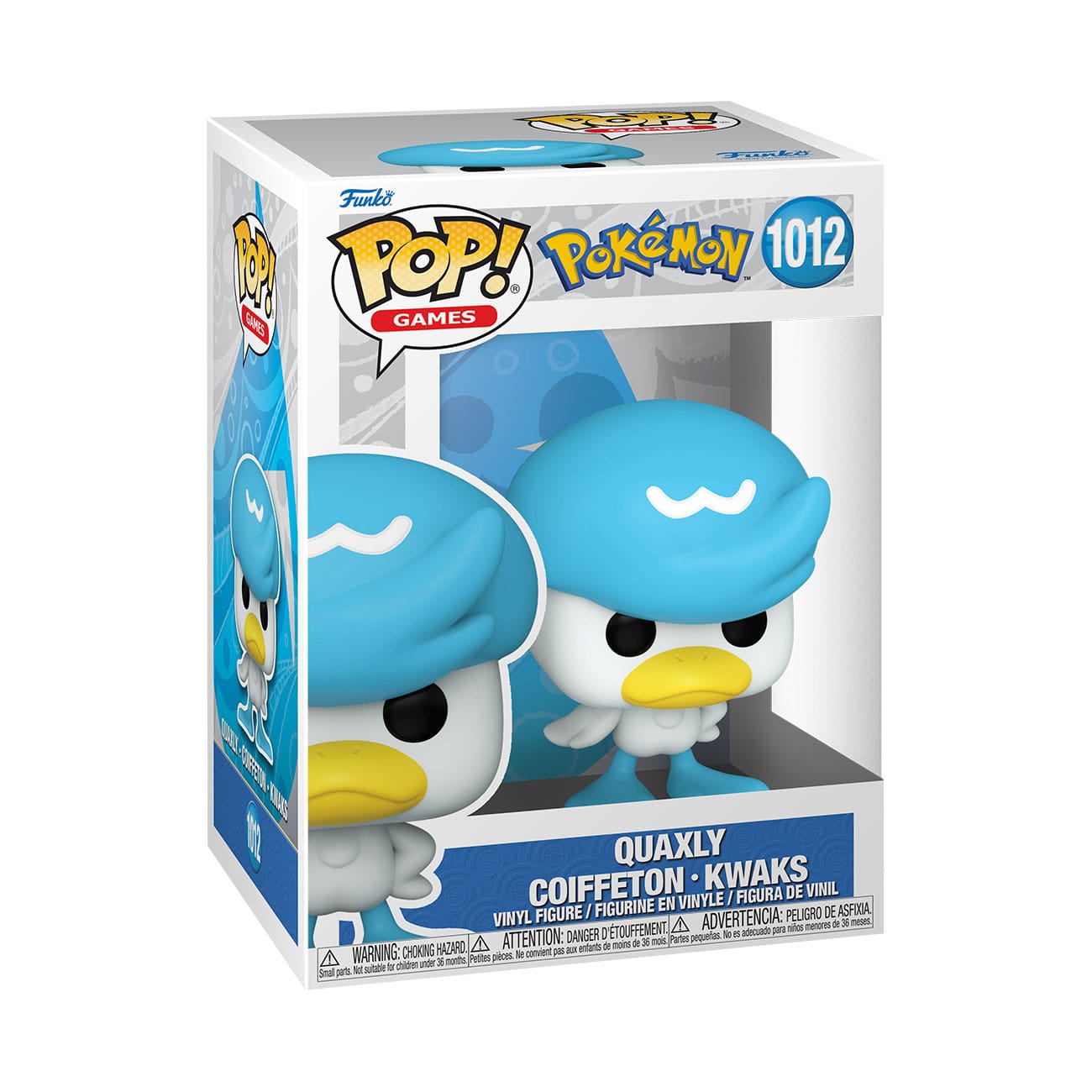 Pokemon POP! Games Vinyl Figure Quaxly(EMEA) 9 cm 0889698857994