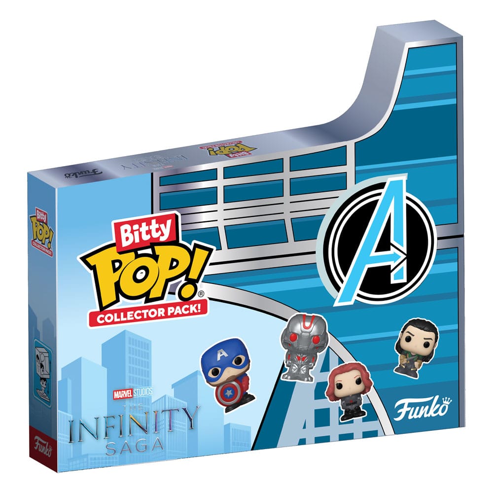 Marvel Bitty POP! Vinyl Figure 12-Pack Infinity Saga 2,5 cm 0889698859240