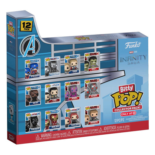 Marvel Bitty POP! Vinyl Figure 12-Pack Infinity Saga 2,5 cm 0889698859240