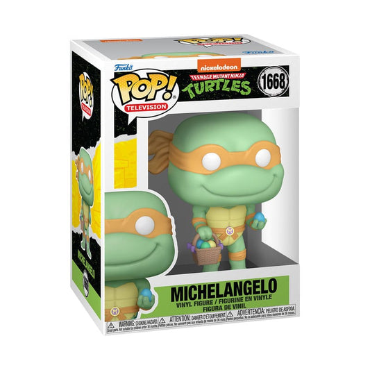 Teenage Mutant Ninja Turtles POP! Vinyl Figure Easter 2025 Michelangelo 9 cm 0889698860444