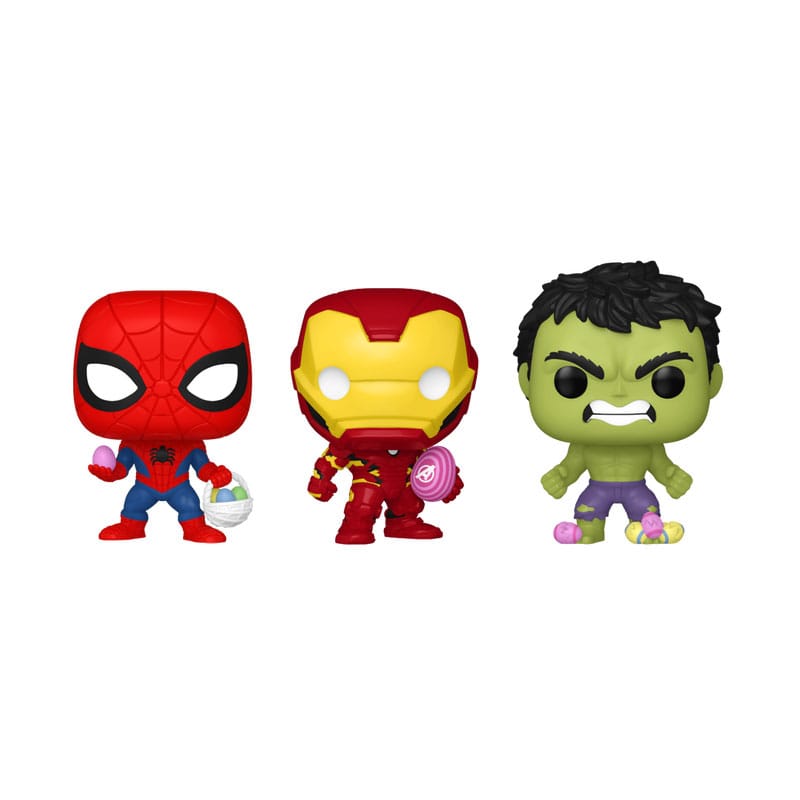 Marvel Pocket POP! Vinyl Figure 3-Pack Easter 4 cm 0889698861434