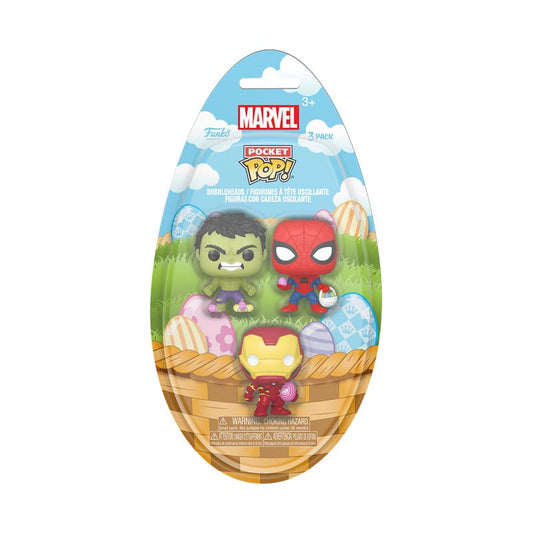 Marvel Pocket POP! Vinyl Figure 3-Pack Easter 4 cm 0889698861434