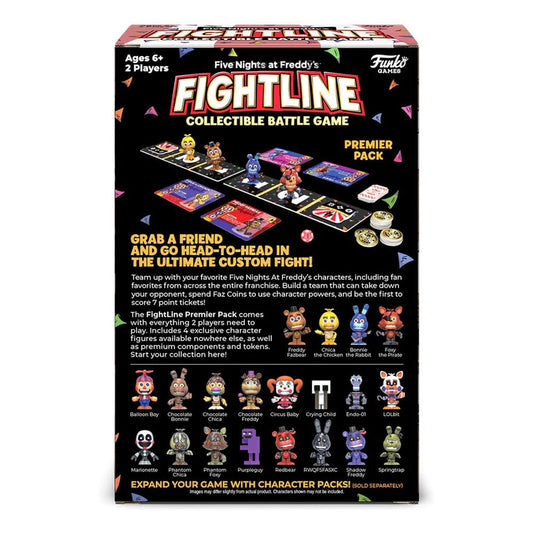 Five Nights at Freddy's Collectable Battle Game Card Game Fightline Premier Set 8720077327023