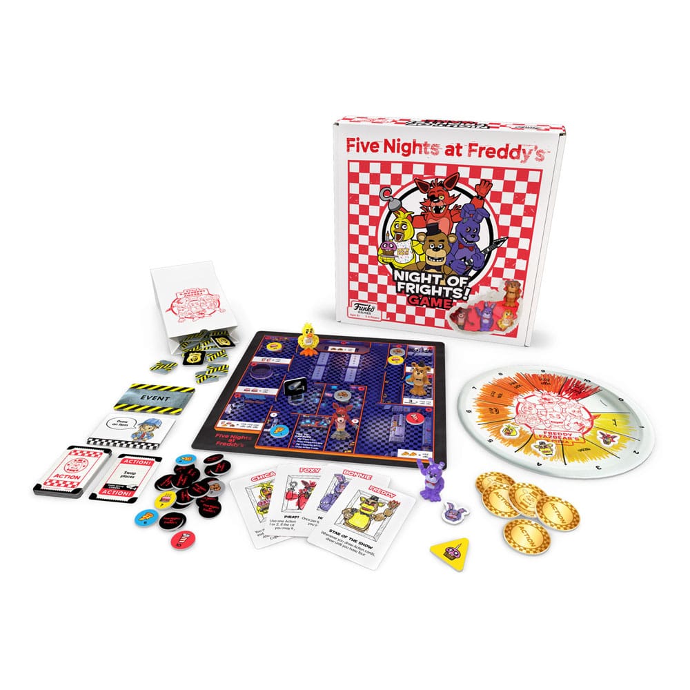 Five Nights at Freddy's Board Game Night of Frights 8720077326941