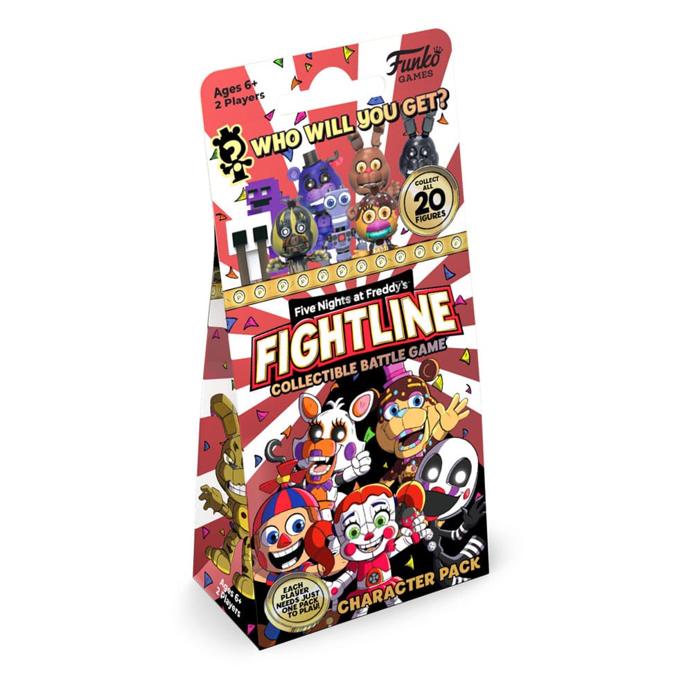 Five Nights at Freddy's Collectable Battle Game Card Game Extension Pack Fightline 8720077327047