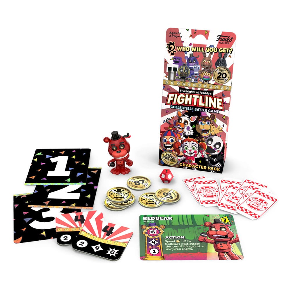 Five Nights at Freddy's Collectable Battle Game Card Game Extension Pack Fightline 8720077327047