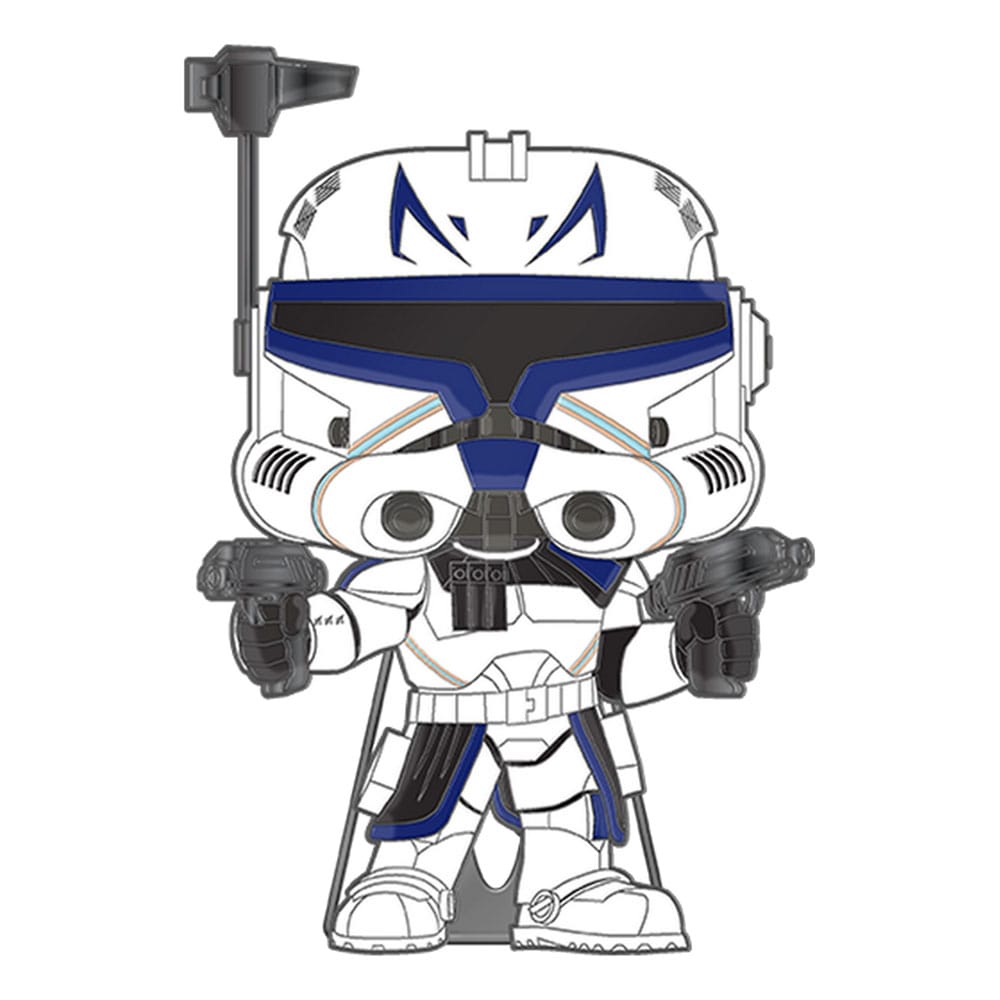 Star Wars Clone Wars Loungefly POP! Enamel Pin Captain Rex (Glow-in-the-Dark) 10 cm 0671803463813