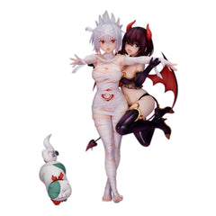 Ayakashi Triangle PVC Statue Matsuri Kazamaki & Suzu Kanade & Shirogane 25 cm 4589977240818