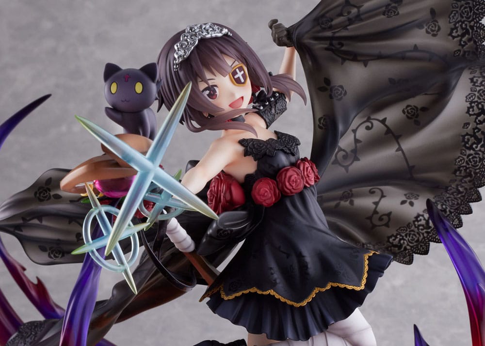 Konosuba God's blessing on this wonderful world! PVC Statue 1/7 Megumin the Black Rose Dress Ver. 28 cm 4580736409545