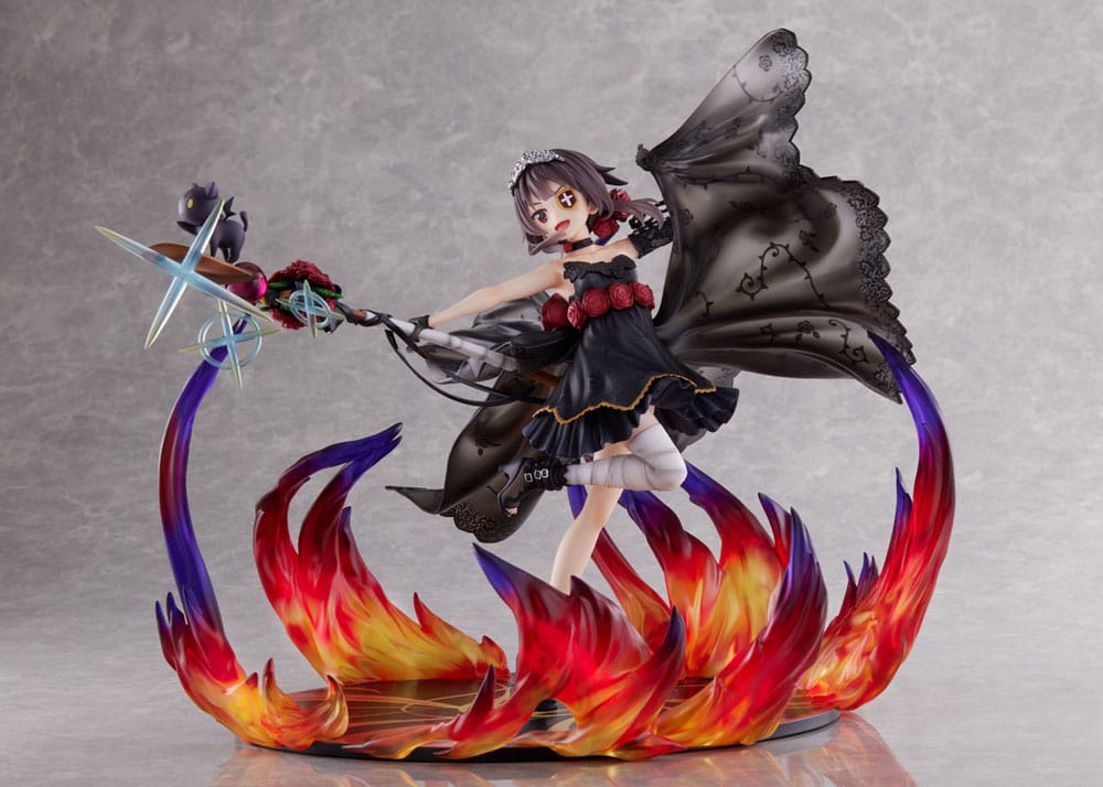 Konosuba God's blessing on this wonderful world! PVC Statue 1/7 Megumin the Black Rose Dress Ver. 28 cm 4580736409545